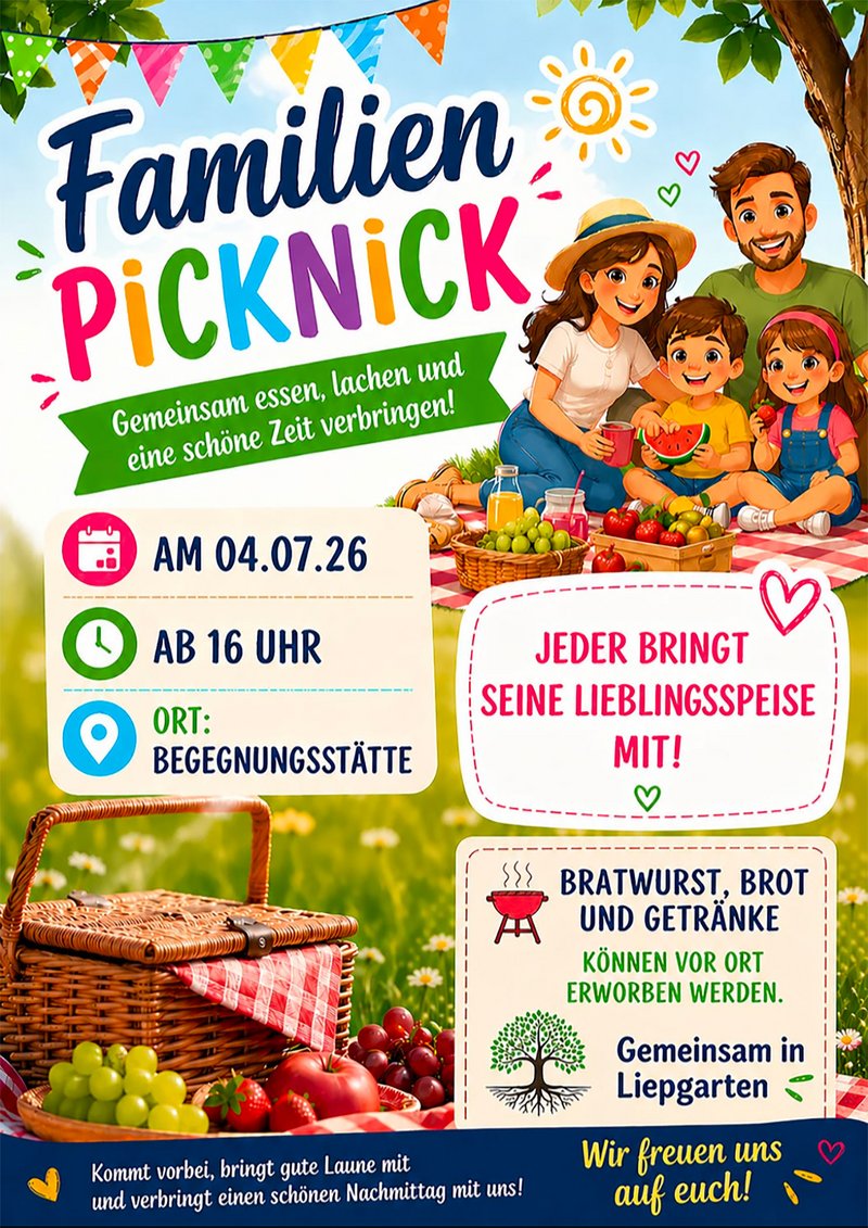 zeigt Veranstaltungsplakat mit Detailinformationen