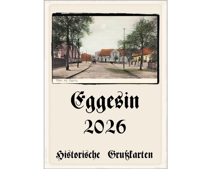 zeigt Deckblatt des Eggesin-Kalenders 2026