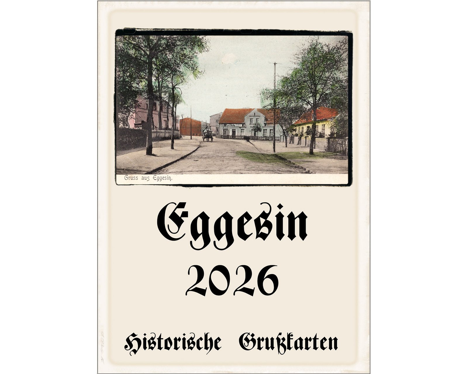 zeigt Deckblatt des Eggesin-Kalenders 2026